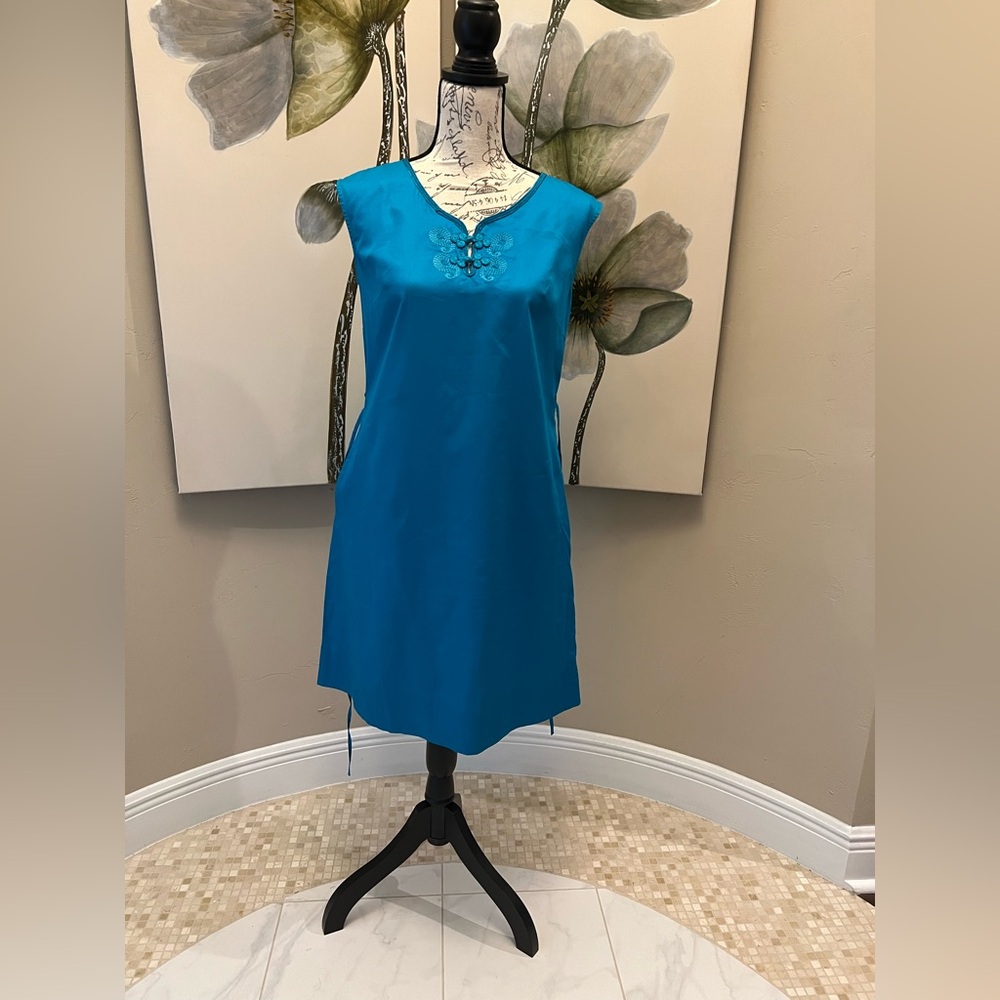 Calypso St. Barth for Target Teal Tunic Dress - Size 6
Like New Condition